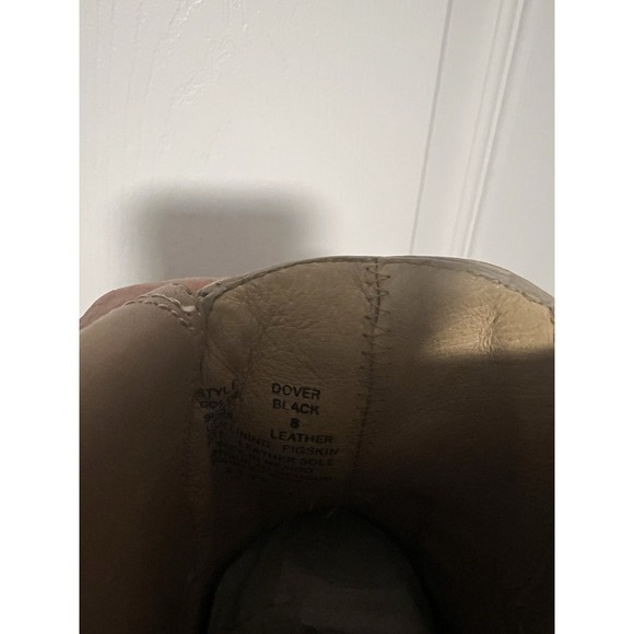 Free People Farylrobin Faryl Robin Ombré Dover Black Leather Boots Boho Festival - Picture 9 of 11